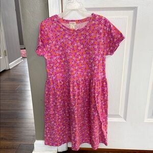 Crewcuts Pink Floral Casual Dress
